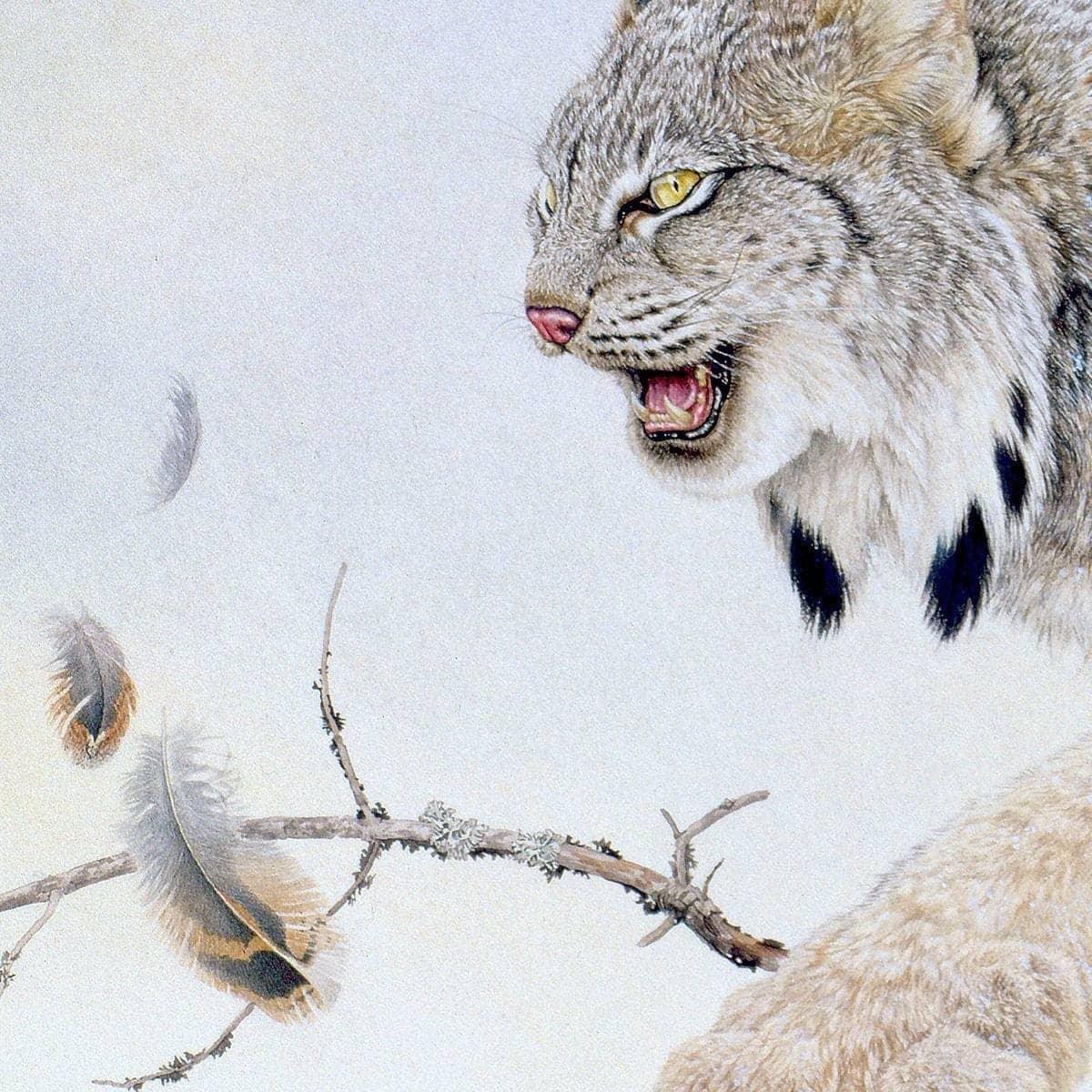 Close Call - Canvas Print | Artwork by Glen Loates