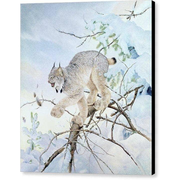Close Call - Canvas Print | Artwork by Glen Loates