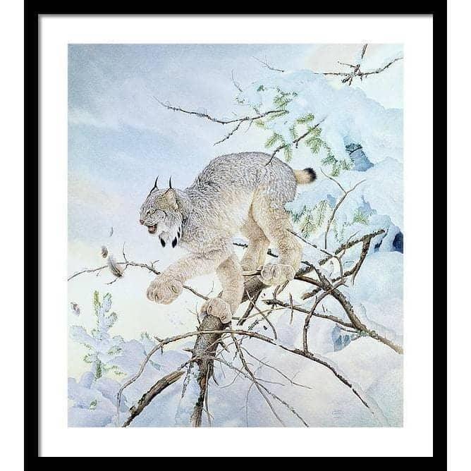 Close Call - Framed Print | Artwork by Glen Loates