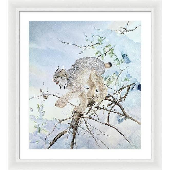 Close Call - Framed Print | Artwork by Glen Loates