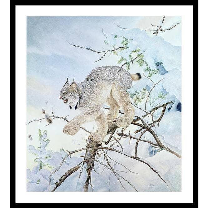 Close Call - Framed Print | Artwork by Glen Loates