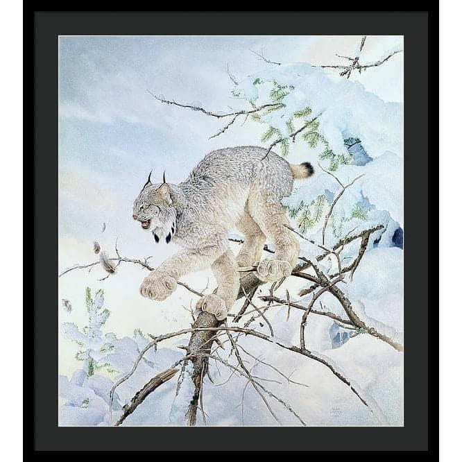 Close Call - Framed Print | Artwork by Glen Loates