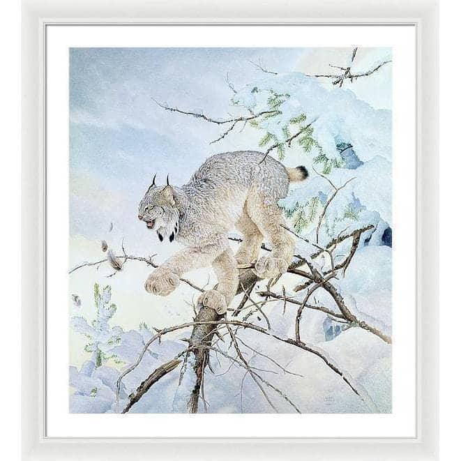 Close Call - Framed Print | Artwork by Glen Loates