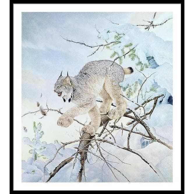 Close Call - Framed Print | Artwork by Glen Loates