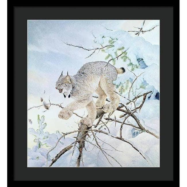 Close Call - Framed Print | Artwork by Glen Loates