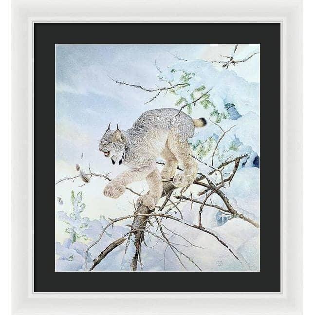 Close Call - Framed Print | Artwork by Glen Loates