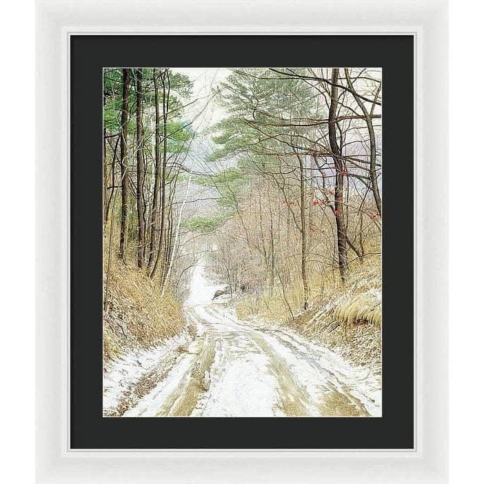 Cottontail Run - Framed Print | Artwork by Glen Loates