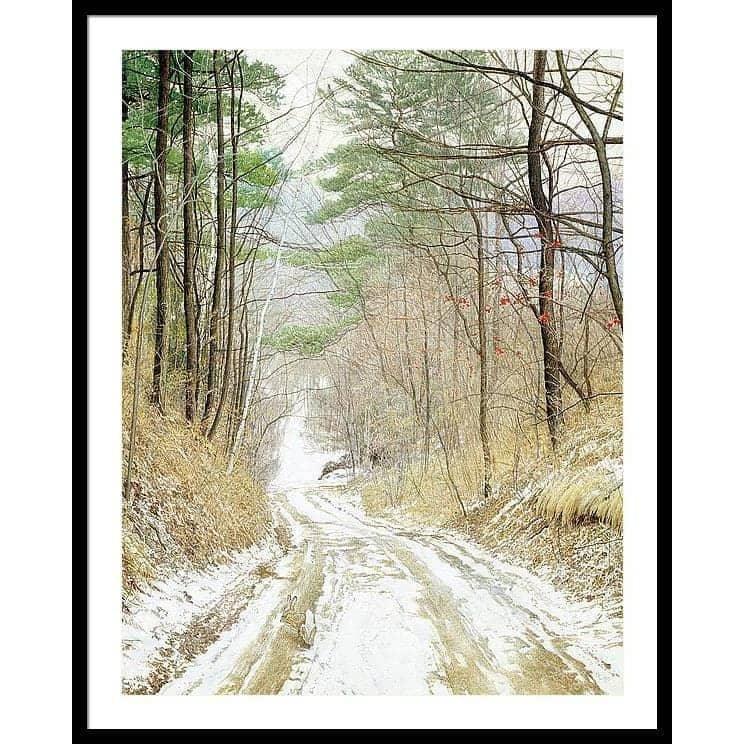 Cottontail Run - Framed Print | Artwork by Glen Loates