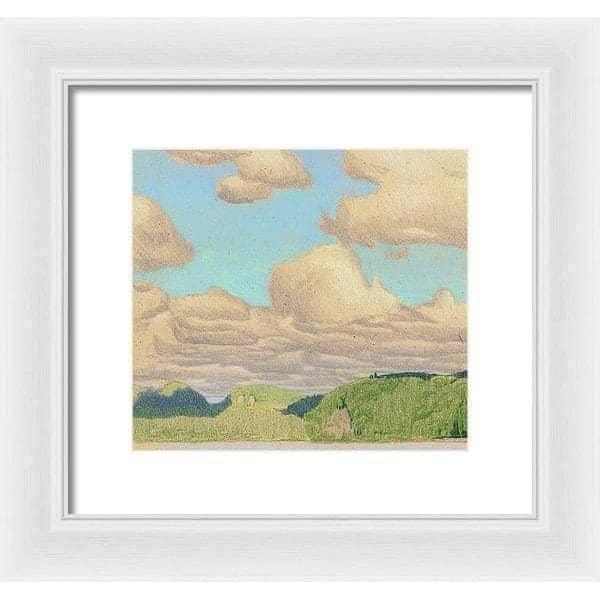Drag Lake Cloud Study - Framed Print | Artwork by Glen Loates