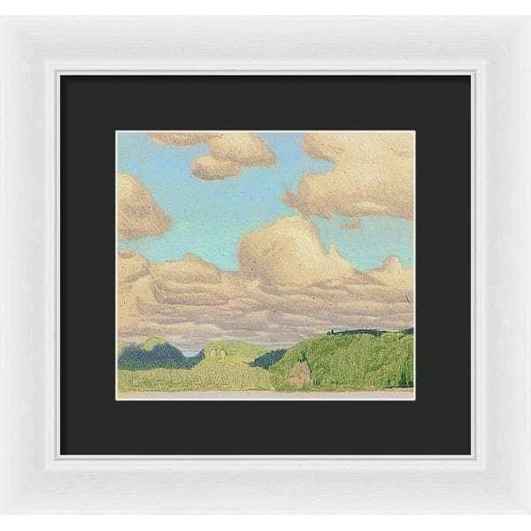 Drag Lake Cloud Study - Framed Print | Artwork by Glen Loates
