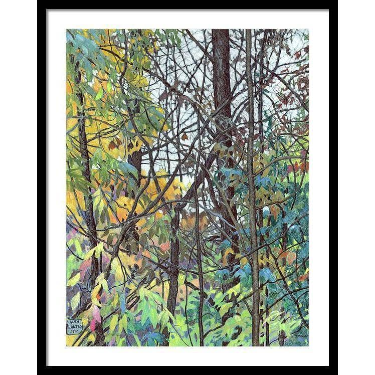 Fall Tapestry - Framed Print | Artwork by Glen Loates