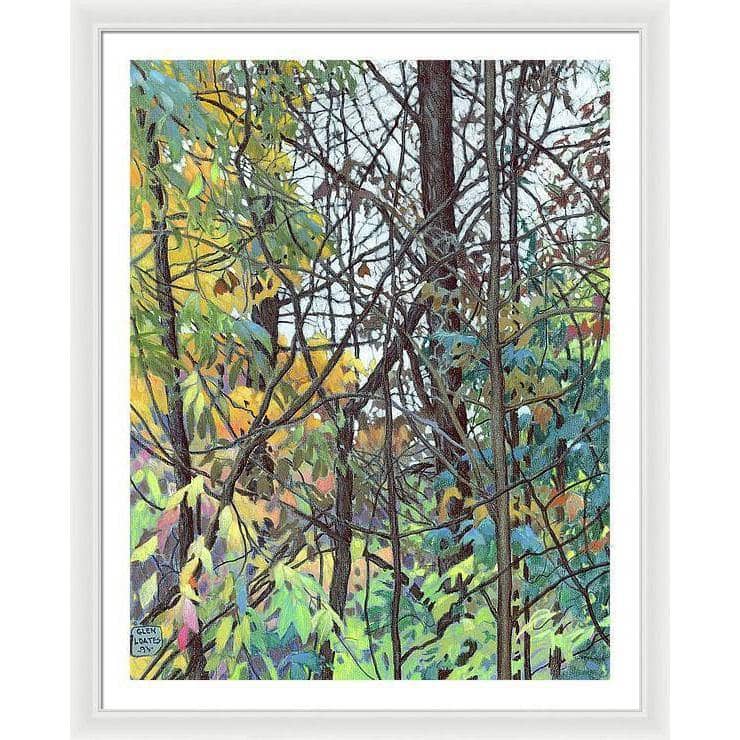 Fall Tapestry - Framed Print | Artwork by Glen Loates