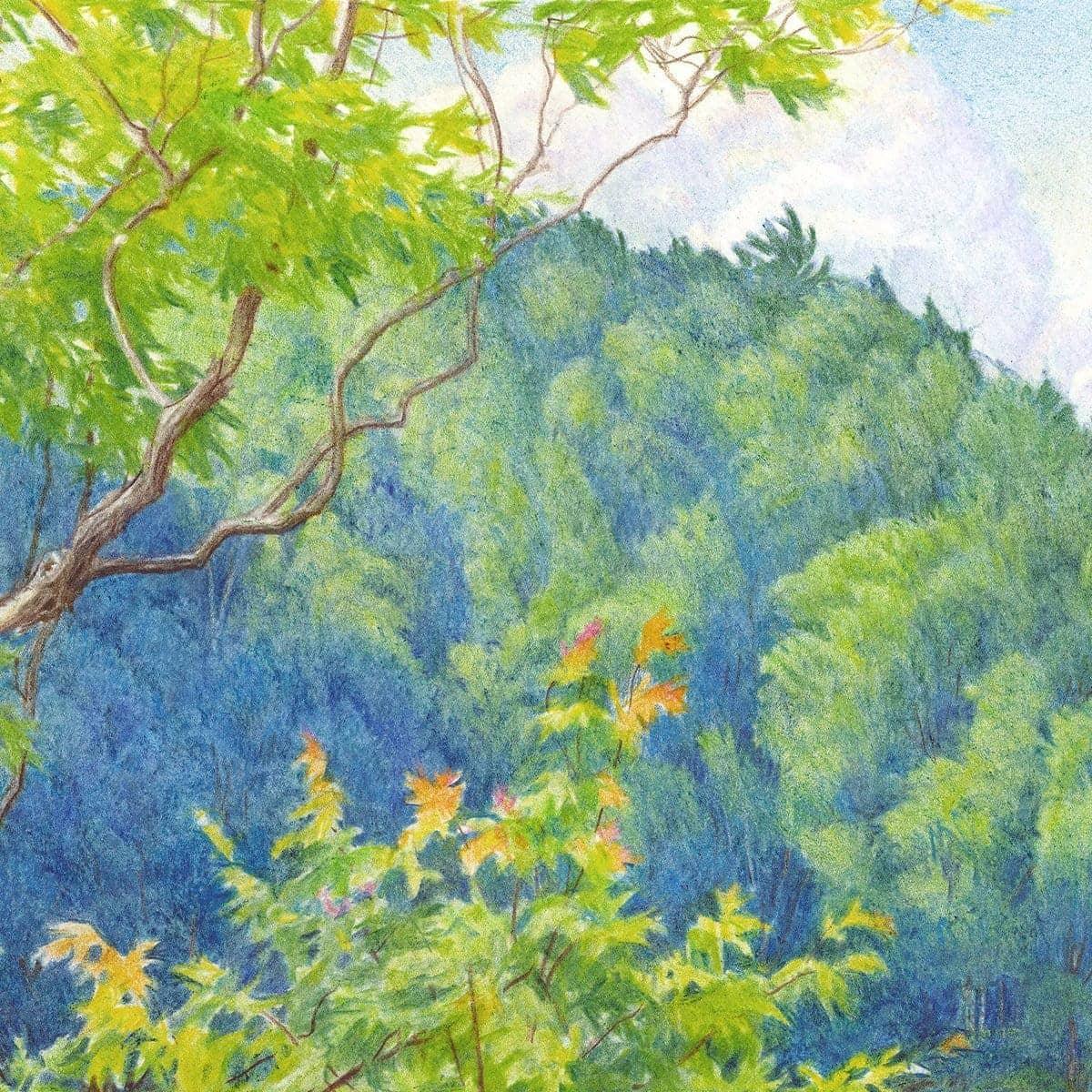 Humid Afternoon At Drag Lake - Art Print | Artwork by Glen Loates