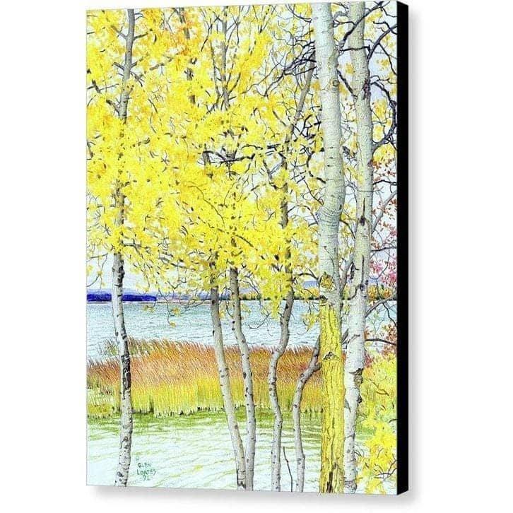 Lac Cardinal Peace River - Canvas Print | Artwork by Glen Loates