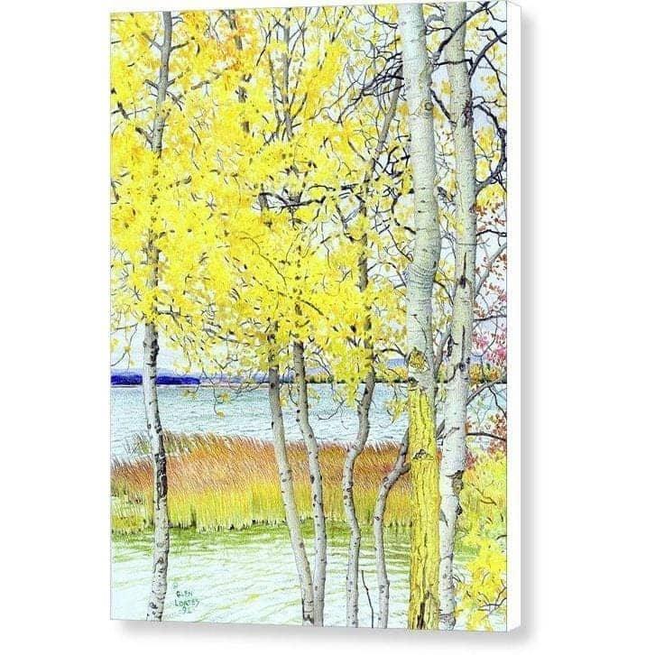 Lac Cardinal Peace River - Canvas Print | Artwork by Glen Loates