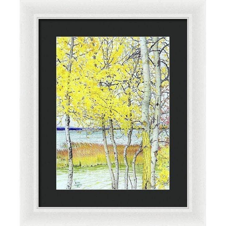 Lac Cardinal Peace River - Framed Print | Artwork by Glen Loates