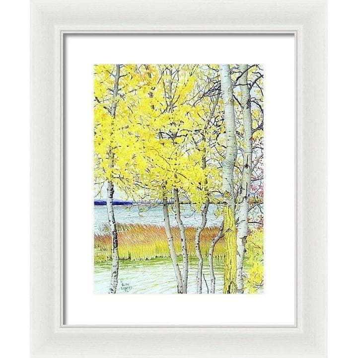 Lac Cardinal Peace River - Framed Print | Artwork by Glen Loates