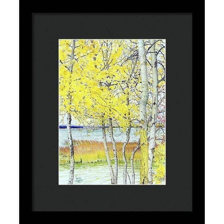 Lac Cardinal Peace River - Framed Print | Artwork by Glen Loates