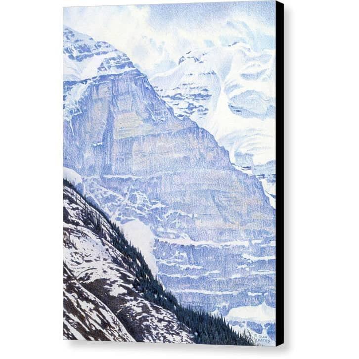 Lake Louise - Canvas Print | Artwork by Glen Loates