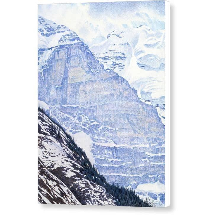 Lake Louise - Canvas Print | Artwork by Glen Loates