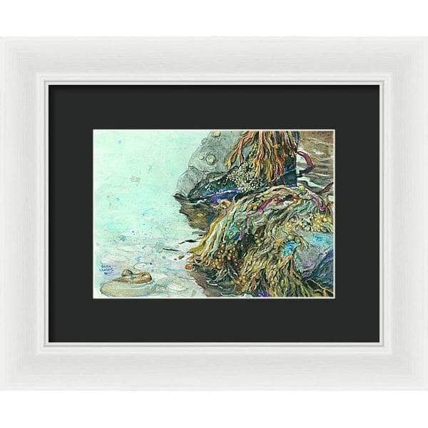 Low Tide Halifax Nova Scotia - Framed Print | Artwork by Glen Loates