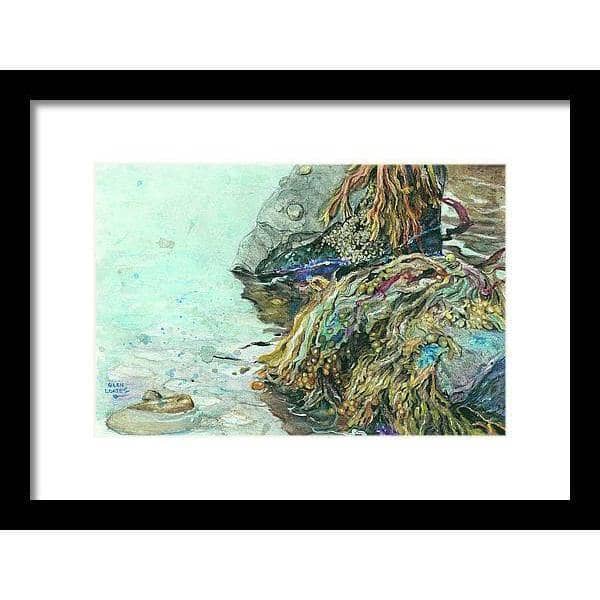 Low Tide Halifax Nova Scotia - Framed Print | Artwork by Glen Loates