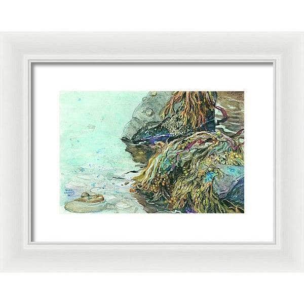 Low Tide Halifax Nova Scotia - Framed Print | Artwork by Glen Loates