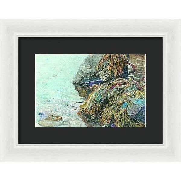 Low Tide Halifax Nova Scotia - Framed Print | Artwork by Glen Loates