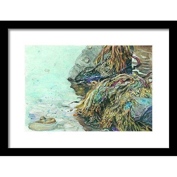 Low Tide Halifax Nova Scotia - Framed Print | Artwork by Glen Loates
