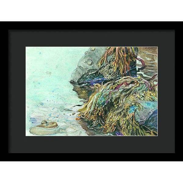 Low Tide Halifax Nova Scotia - Framed Print | Artwork by Glen Loates