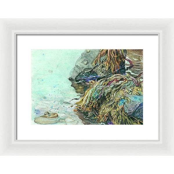 Low Tide Halifax Nova Scotia - Framed Print | Artwork by Glen Loates