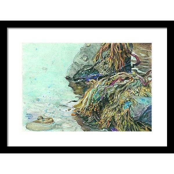 Low Tide Halifax Nova Scotia - Framed Print | Artwork by Glen Loates