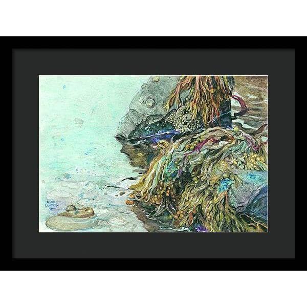 Low Tide Halifax Nova Scotia - Framed Print | Artwork by Glen Loates