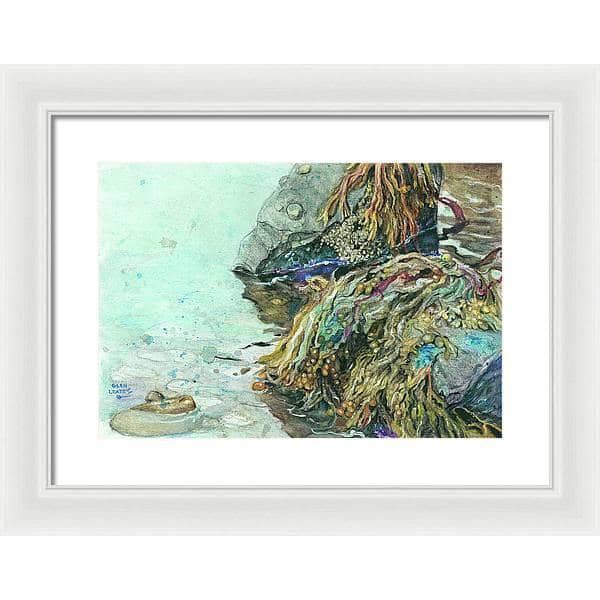 Low Tide Halifax Nova Scotia - Framed Print | Artwork by Glen Loates