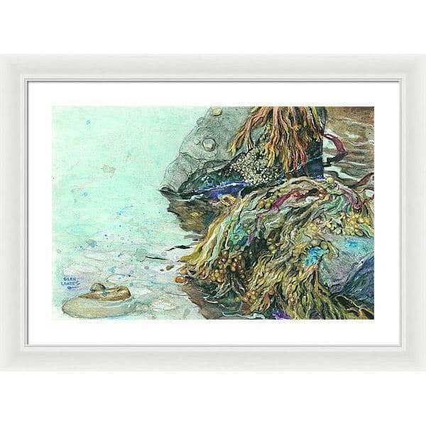 Low Tide Halifax Nova Scotia - Framed Print | Artwork by Glen Loates
