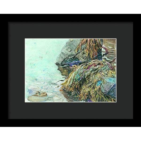 Low Tide Halifax Nova Scotia - Framed Print | Artwork by Glen Loates