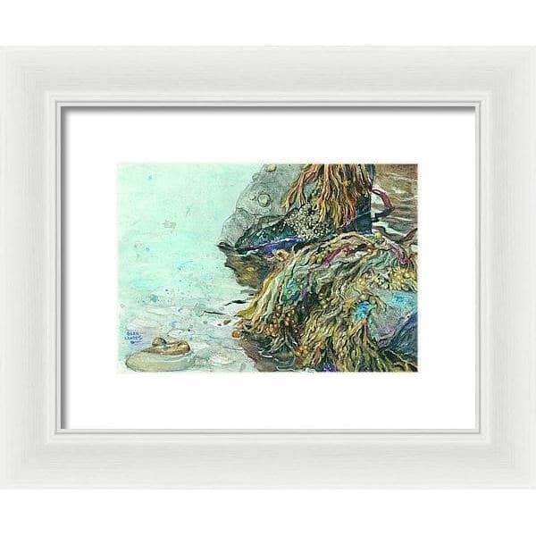 Low Tide Halifax Nova Scotia - Framed Print | Artwork by Glen Loates