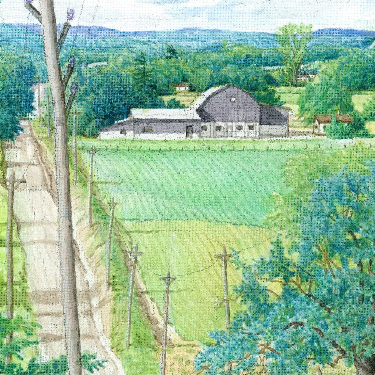 Over the Hills and Far Away - Canvas Print | Artwork by Glen Loates