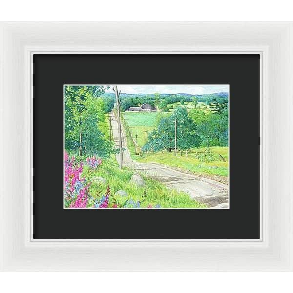 Over the Hills and Far Away - Framed Print | Artwork by Glen Loates