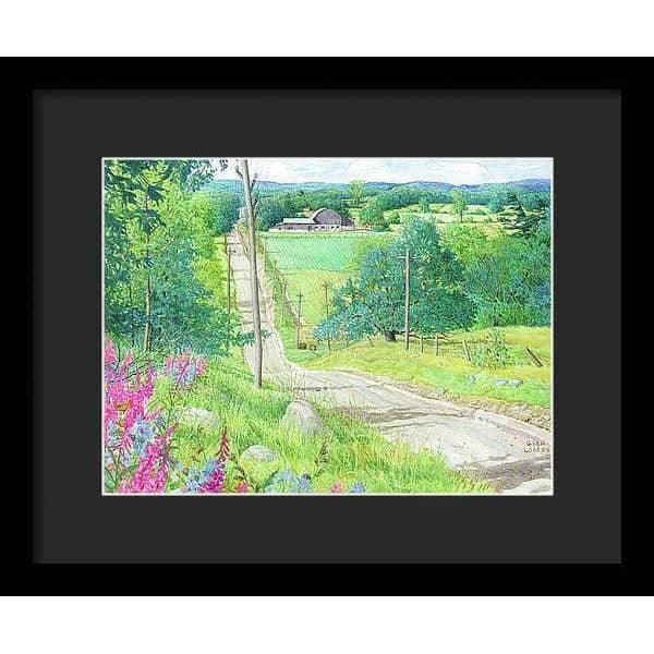 Over the Hills and Far Away - Framed Print | Artwork by Glen Loates