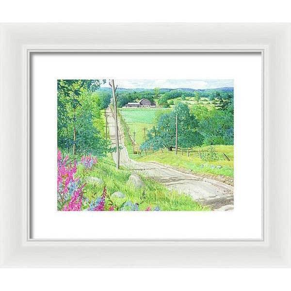 Over the Hills and Far Away - Framed Print | Artwork by Glen Loates