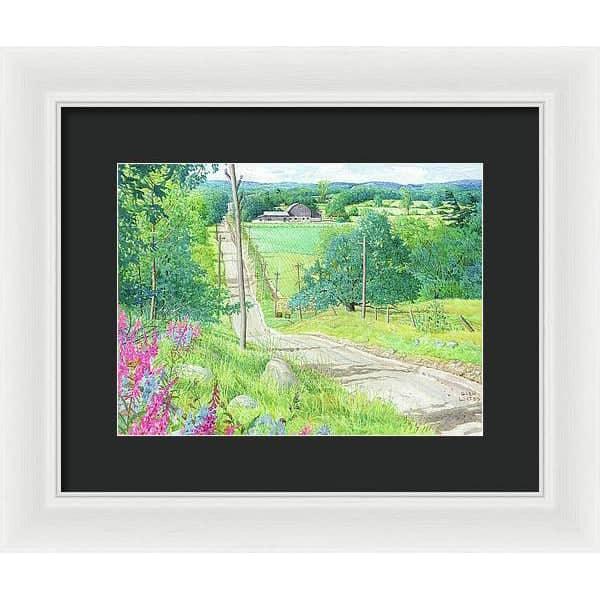 Over the Hills and Far Away - Framed Print | Artwork by Glen Loates