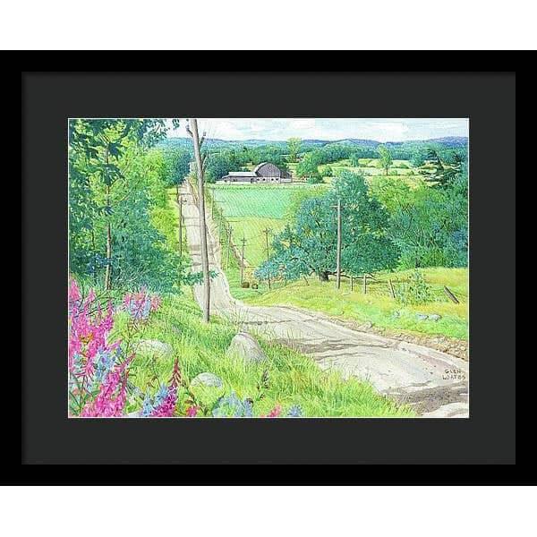 Over the Hills and Far Away - Framed Print | Artwork by Glen Loates