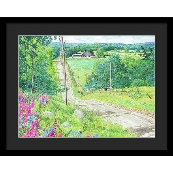 Over the Hills and Far Away - Framed Print | Artwork by Glen Loates