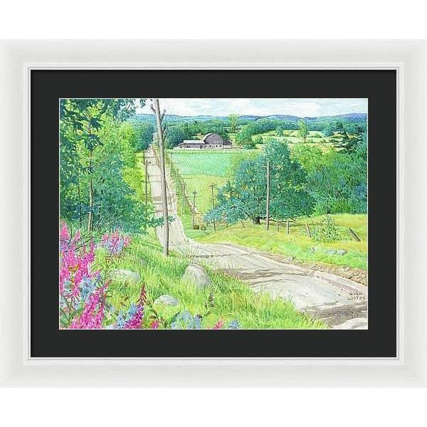 Over the Hills and Far Away - Framed Print | Artwork by Glen Loates