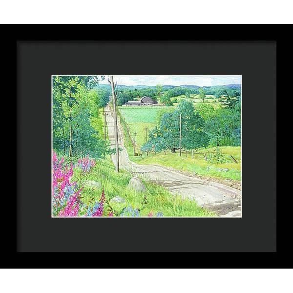 Over the Hills and Far Away - Framed Print | Artwork by Glen Loates