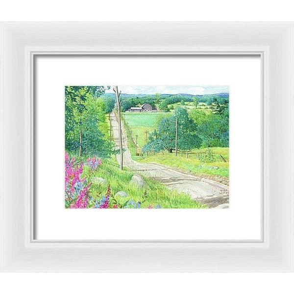 Over the Hills and Far Away - Framed Print | Artwork by Glen Loates