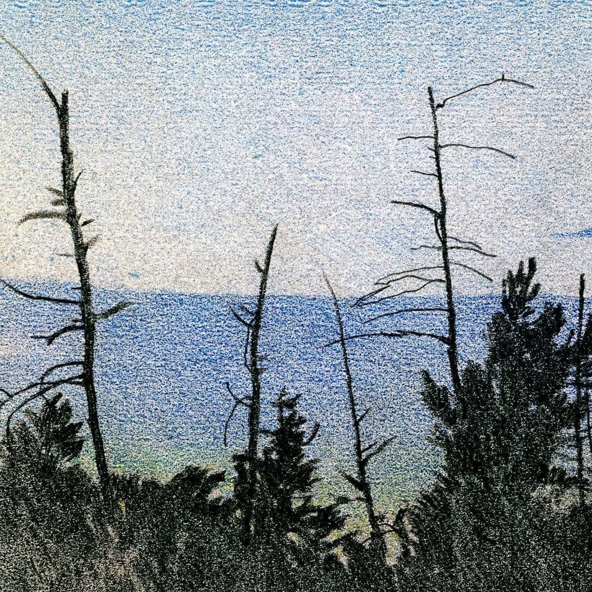 Over Twilight - Canvas Print | Artwork by Glen Loates