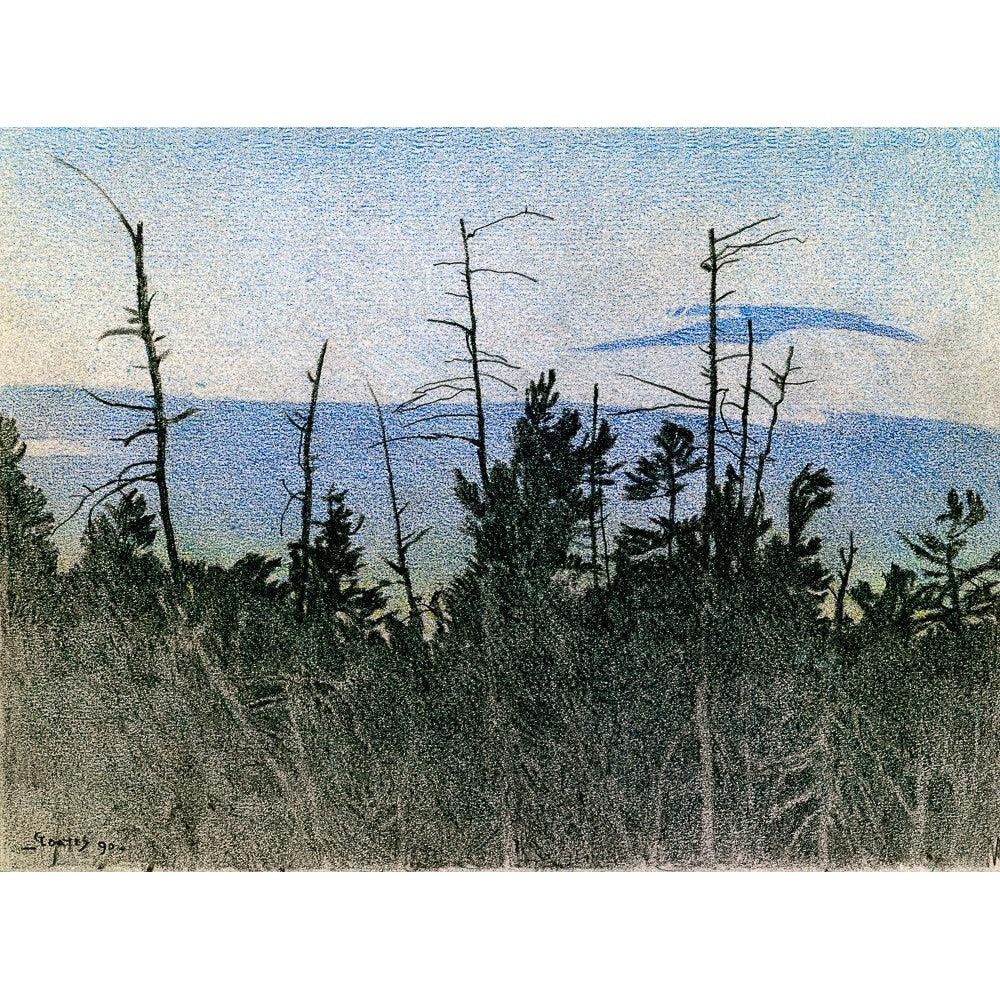 Over Twilight - Canvas Print | Artwork by Glen Loates