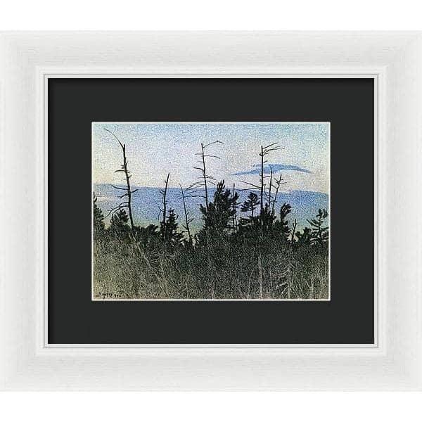 Over Twilight - Framed Print | Artwork by Glen Loates